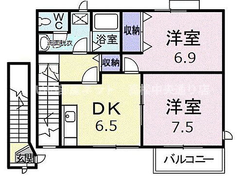 香川県高松市川島東町346番地2 高田駅 2DK アパート 賃貸物件詳細