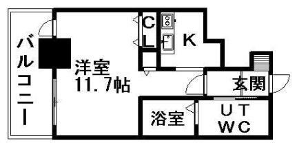 パシフィックタワー札幌 24階 1K 賃貸物件詳細