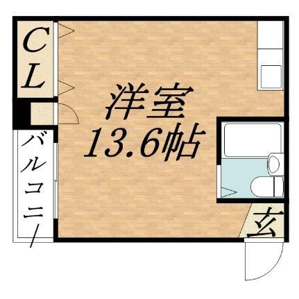 エステート札幌 1階 ワンルーム 賃貸物件詳細