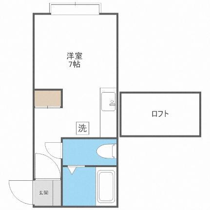 北海道札幌市東区北七条東6丁目 東区役所前駅 ワンルーム アパート 賃貸物件詳細