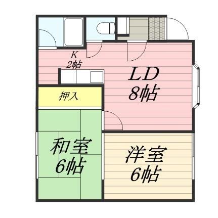 北海道札幌市東区北十四条東5丁目 北１３条東駅 2LDK アパート 賃貸物件詳細