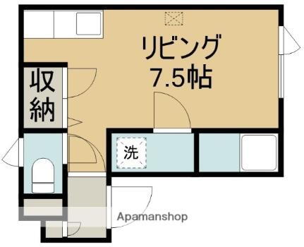 北海道函館市上野町 湯の川駅 ワンルーム アパート 賃貸物件詳細