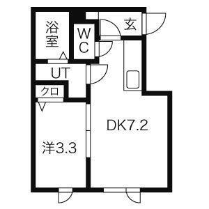 北海道札幌市豊平区平岸三条5丁目 平岸駅 1DK アパート 賃貸物件詳細