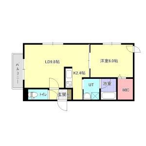 北海道札幌市中央区南七条西16丁目 西線９条旭山公園通駅 1LDK マンション 賃貸物件詳細