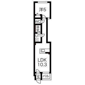 北海道札幌市豊平区美園十二条6丁目 美園駅 1LDK マンション 賃貸物件詳細
