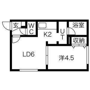 北海道札幌市白石区平和通3丁目北 白石駅 1DK マンション 賃貸物件詳細