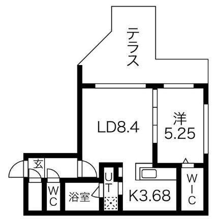 北海道札幌市中央区南十九条西10丁目 石山通駅 1LDK マンション 賃貸物件詳細