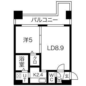 北海道札幌市中央区南十二条西12丁目 西線１１条駅 1LDK マンション 賃貸物件詳細