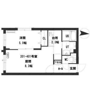 北海道札幌市中央区南七条西9丁目 東本願寺前駅 1LDK マンション 賃貸物件詳細
