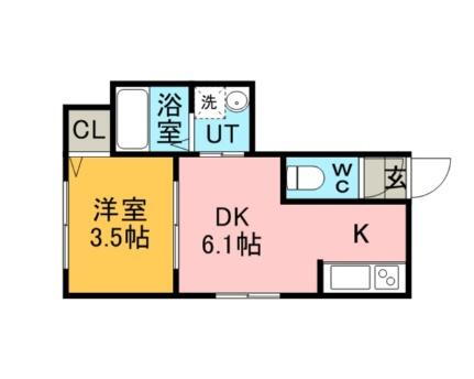 北海道札幌市白石区栄通3丁目 白石駅 1DK アパート 賃貸物件詳細