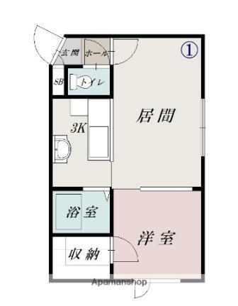 北海道旭川市九条西3丁目 旭川駅 1LDK アパート 賃貸物件詳細