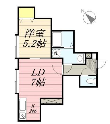 北海道札幌市厚別区厚別西五条5丁目 厚別駅 1LDK アパート 賃貸物件詳細