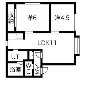 北海道札幌市清田区清田九条3丁目 南郷１８丁目駅 2LDK アパート 賃貸物件詳細