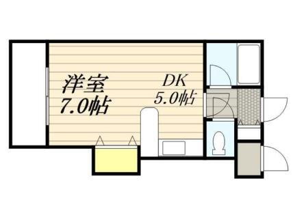 北海道札幌市白石区南郷通1丁目南 白石駅 1DK マンション 賃貸物件詳細