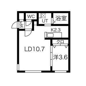 北海道札幌市北区麻生町1丁目 麻生駅 1LDK マンション 賃貸物件詳細