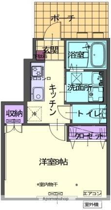 岩手県北上市上野町3丁目 村崎野駅 1K アパート 賃貸物件詳細