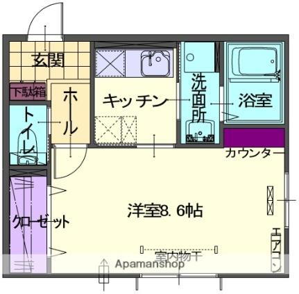 岩手県花巻市高木第19地割 新花巻駅 1K アパート 賃貸物件詳細