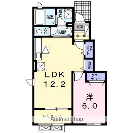 岩手県胆沢郡金ケ崎町西根前野 金ケ崎駅 1LDK アパート 賃貸物件詳細