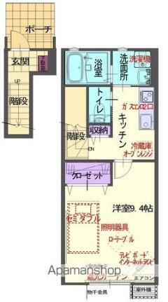 岩手県花巻市山の神 花巻駅 1K アパート 賃貸物件詳細