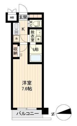 アトラスカーロ仙台駅東 5階 1K 賃貸物件詳細