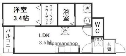 宮城県仙台市青葉区北根1丁目 台原駅 1LDK アパート 賃貸物件詳細