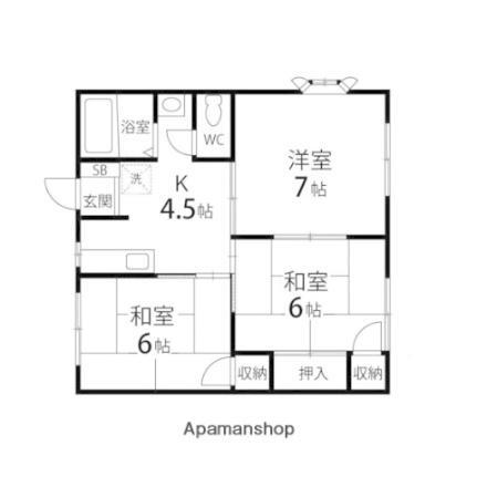 フレグランス南中山Ｇ棟 1階 3K 賃貸物件詳細