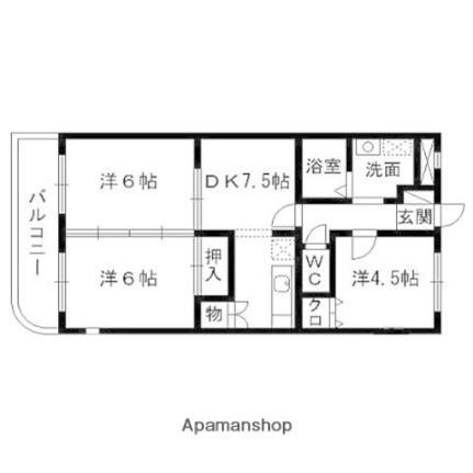 ジュールガーデン 2階 3DK 賃貸物件詳細