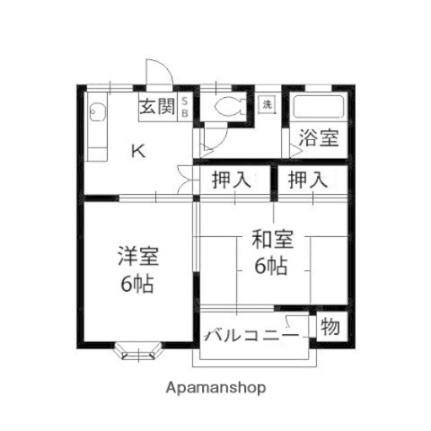 ノーブルハイツＫ 2階 2K 賃貸物件詳細