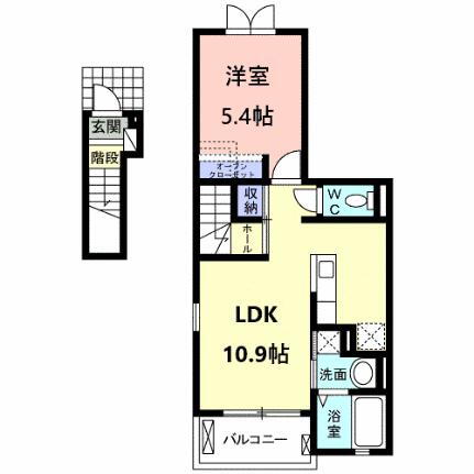 宮城県塩竈市南錦町 下馬駅 1LDK アパート 賃貸物件詳細