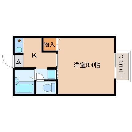 宮城県仙台市若林区大和町3丁目 卸町駅 1K アパート 賃貸物件詳細