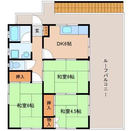宮城県仙台市太白区郡山5丁目 太子堂駅 3DK アパート 賃貸物件詳細