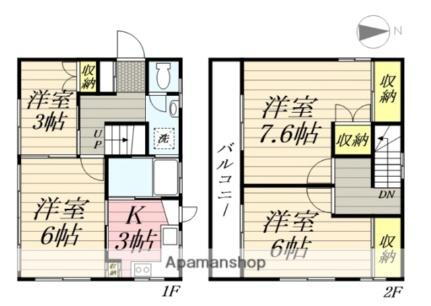 宮城県仙台市青葉区小田原7丁目 東照宮駅 4K 一戸建て 賃貸物件詳細