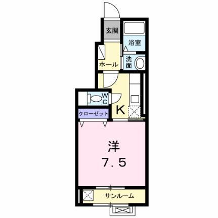 山形県山形市薬師町2丁目 北山形駅 1K アパート 賃貸物件詳細
