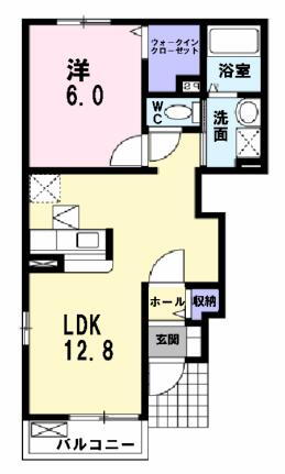 クレメンティアＡ 1階 1LDK 賃貸物件詳細
