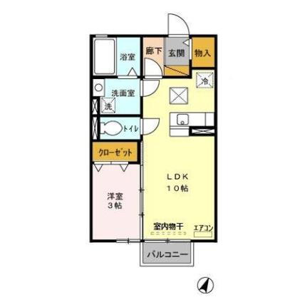 茨城県水戸市内原町 内原駅 1LDK アパート 賃貸物件詳細