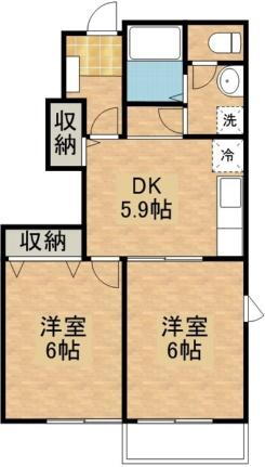 栃木県芳賀郡益子町大字益子 益子駅 2DK アパート 賃貸物件詳細