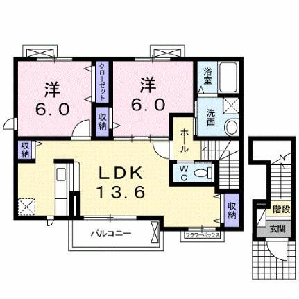 栃木県芳賀郡益子町大字大沢 七井駅 2LDK アパート 賃貸物件詳細