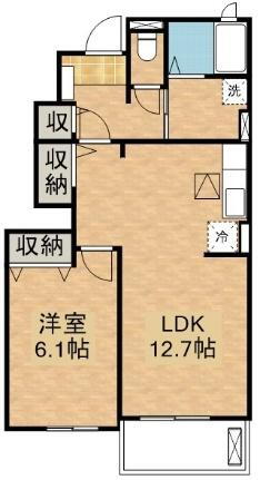 栃木県真岡市熊倉2丁目 真岡駅 1LDK アパート 賃貸物件詳細