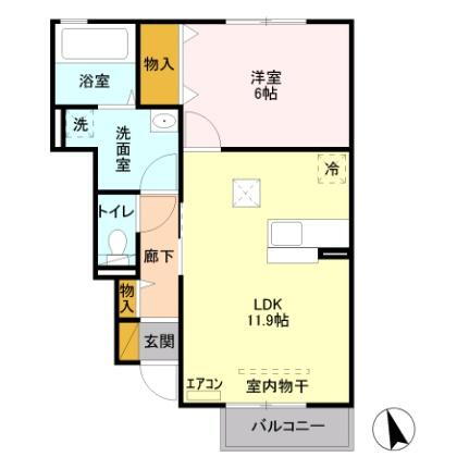 ソウルクエスト　Ｃ 1階 1LDK 賃貸物件詳細