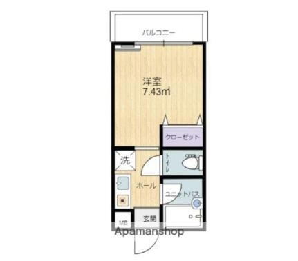 メゾンシグナス太田 4階 1K 賃貸物件詳細