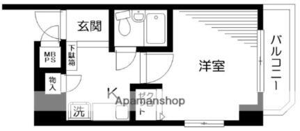 日神パレステージ浦和 3階 1K 賃貸物件詳細