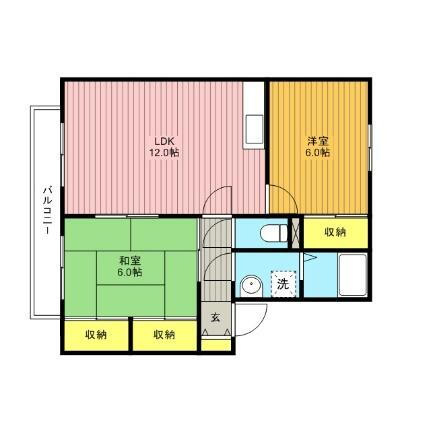 ジュネス春日 1階 2LDK 賃貸物件詳細
