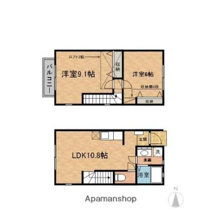 リベルテ・うららケ丘Ａ棟 1階 2LDK 賃貸物件詳細