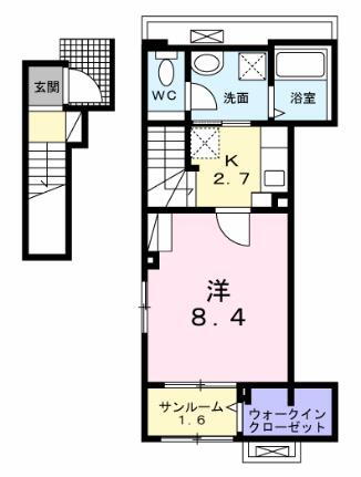 東京都青梅市東青梅1丁目 東青梅駅 1K アパート 賃貸物件詳細