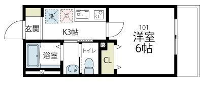 神奈川県川崎市川崎区小田2丁目 川崎新町駅 1K マンション 賃貸物件詳細