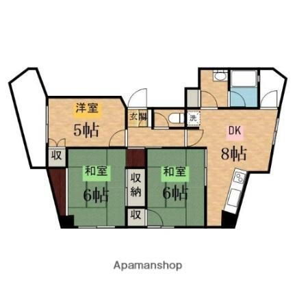 東京都日野市大字石田 万願寺駅 3DK マンション 賃貸物件詳細