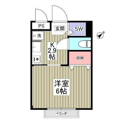 東京都八王子市散田町5丁目 西八王子駅 1K マンション 賃貸物件詳細