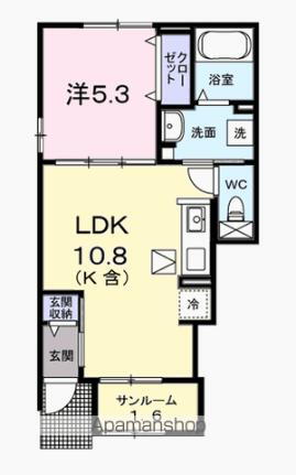 アルドーレＩ 1階 1LDK 賃貸物件詳細