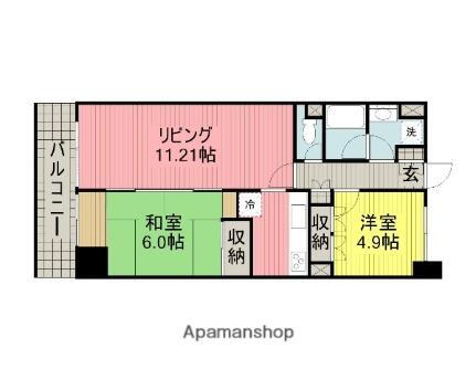 ヴィラベルヴュー 2階 2LDK 賃貸物件詳細