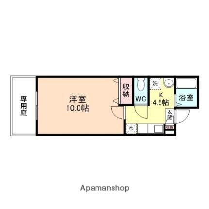ネオサイト・タカムラ　Ｂ棟 1階 1K 賃貸物件詳細